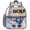 Gray, variant on Clear Backpack Stadium Approved, 0.4mm PVC Transparent Backpack with Padded Straps, See-Through Bag for Sports Games, Concerts, Travel, Black