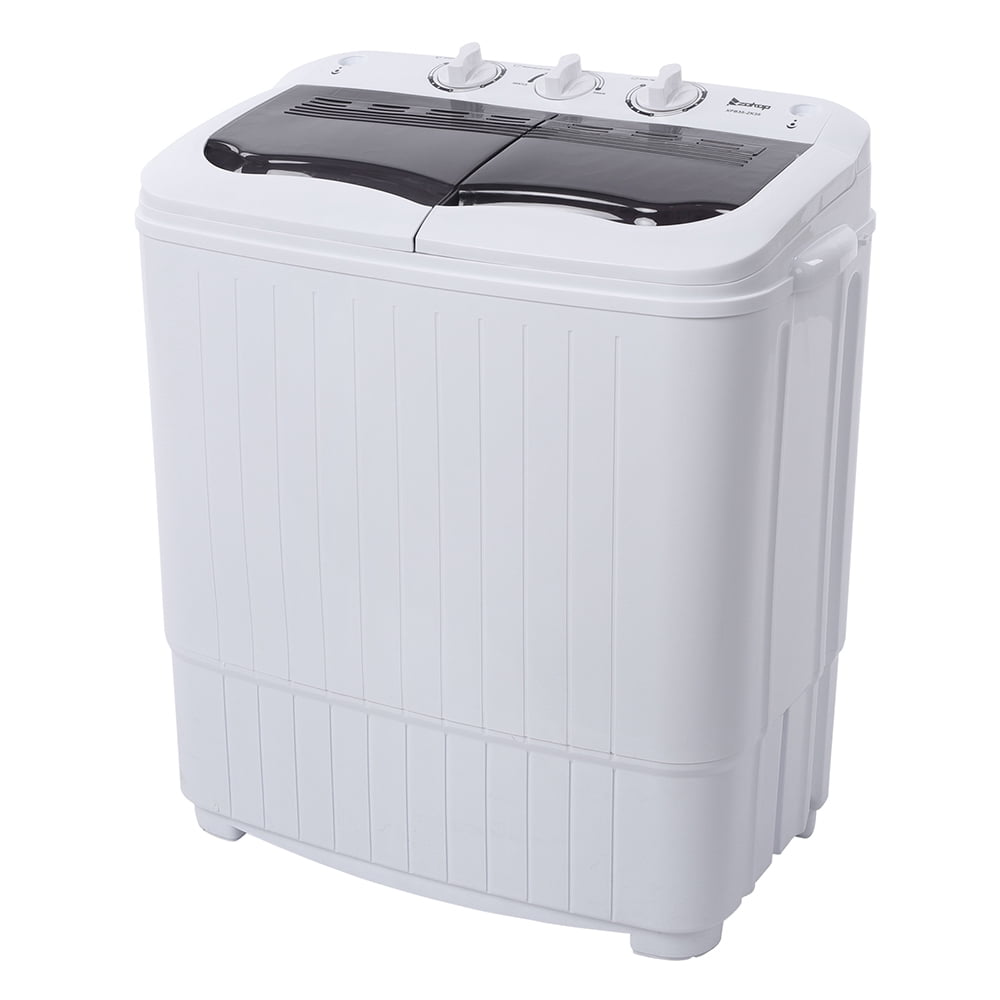 Giantex Full Automatic Washing Machine, 8.8lbs Portable Washer and