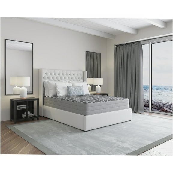 JERFIT 10 Inch Twin XL Cooling Gel Memory Foam Mattress, Medium Firm, CertiPUR-US Certified, Black, Bed in a Box, Pressure Relief