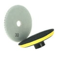 thumbnail image 6 of 11pcs 4-inch  Wet Polishing Pads Grinding Disc + 1pc Backing Pad For Granite Marble Stone Ceramic Tile Concrete, 6 of 7