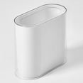 thumbnail image 4 of Removable Small Office Garbage Can, Thin Waste Bin, Practical Compact Rectangle Narrow Garbage Trash, for Kitchen ,Household ,Bathroom Hotel Blanco Soledad Bote de basura, 4 of 10