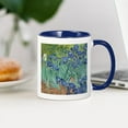 thumbnail image 3 of CafePress - Van Gogh Irises Mugs - 11 oz Ceramic Mug - Novelty Coffee Tea Cup, 3 of 4