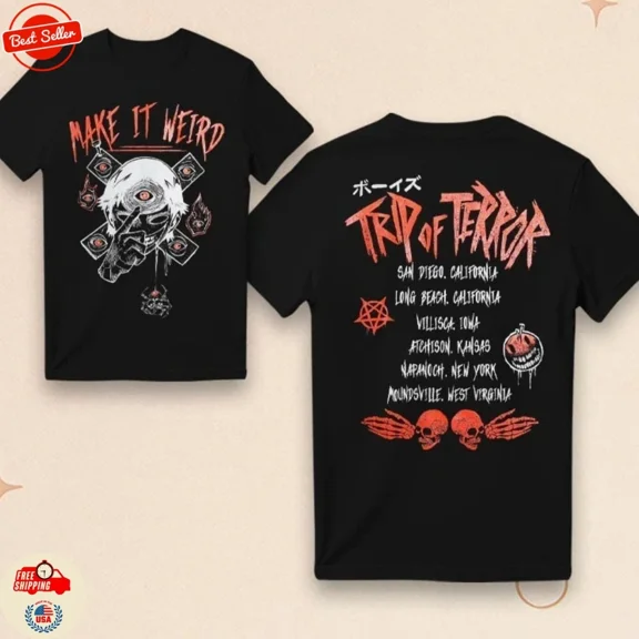 The Boys Trip of Terror Clairvoyant 2025 Fan Gifts Unisex T-Shirt