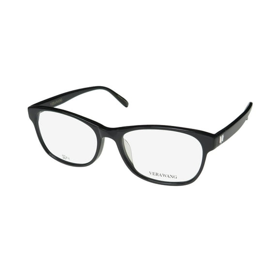 NEW VERA WANG VA18 WOMENS/LADIES DESIGNER FULL-RIM BLACK FRAME DEMO LENSES 52-16-135 EYEGLASSES/EYEWEAR