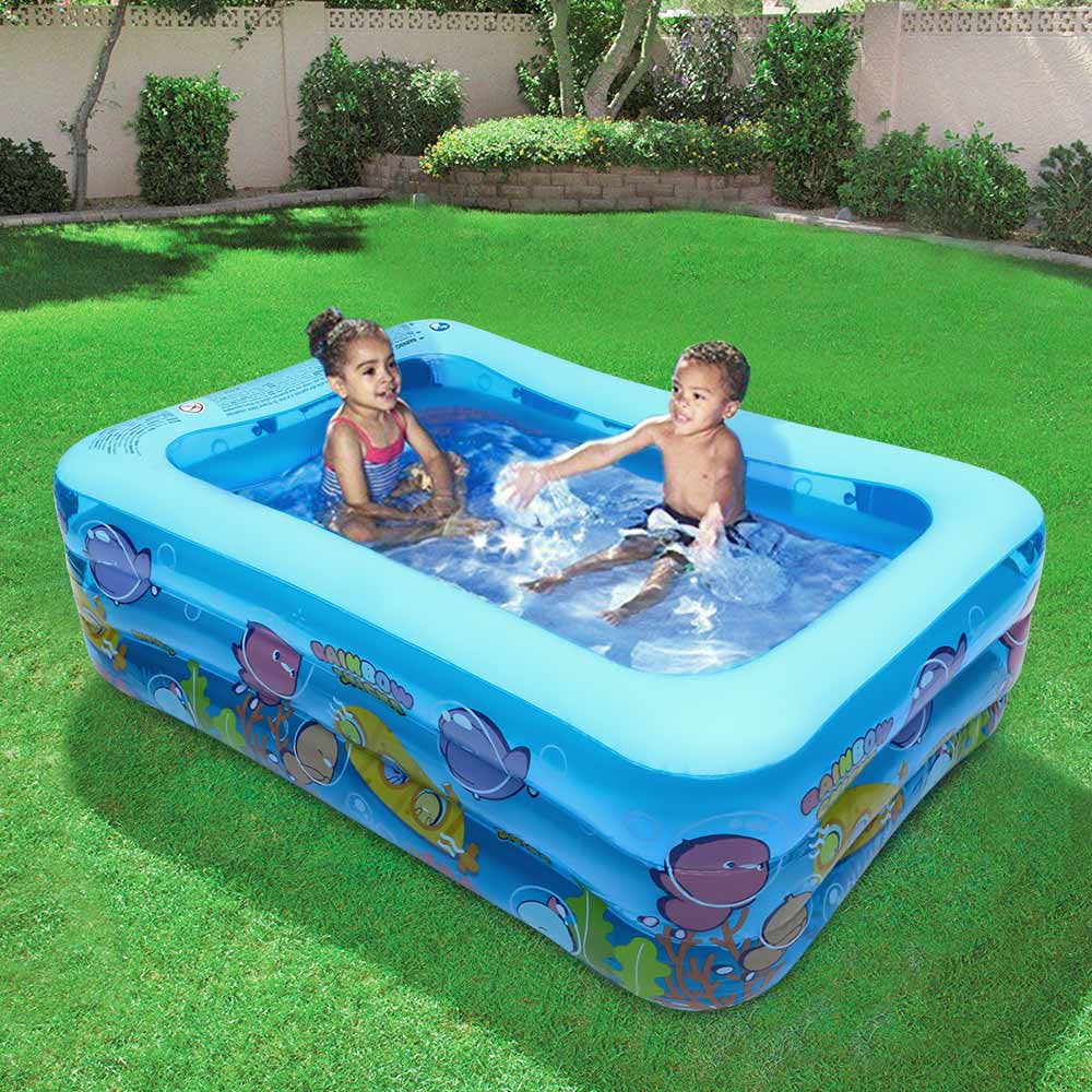 Details about   Inflatable Float Ride Beach Swimming Pool Party Lounge Raft SEALED! 