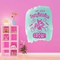 thumbnail image 3 of Let Your Imagination Grow Motivational Quote Kindergarten Watercolor Decal Wall Art Sticker Designs Vinyl Stickers For Home House Walls Rooms Windows Bedroom Decoration Size (12x12 inch), 3 of 3