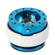 NRG Innovations NRG-SRK-210NB-GL NRG Innovations SRK-210NB-GL Steering Wheel Quick Release Adapter Gen 2.1 New Blue Body/Glow In Dark Ring