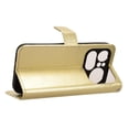 thumbnail image 3 of Wallet Case for Nothing Phone 4A Pro with Card Holder, PU Leather Flip Phone Case with Kickstand Magnetic Closure Wrist Strap Gold, 3 of 5