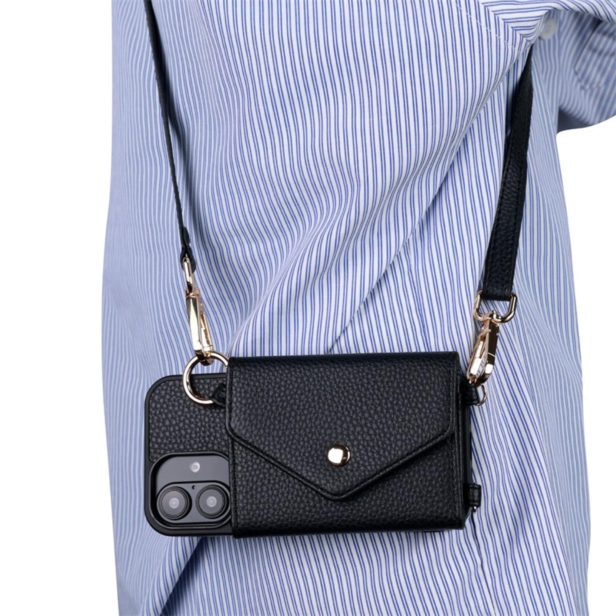 Crossbody Wallet Case with Card Holder & Kickstand compatiable with iPhone 16