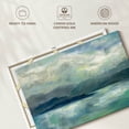 thumbnail image 6 of Elephant Stock Early Sunrise Wall Art - Horizontal Canvas Wall Art - Living Room Wall Decor - Abstract Canvas - Blue And Yellow Decor By Silvia Vassileva - 24" x 16", 6 of 8