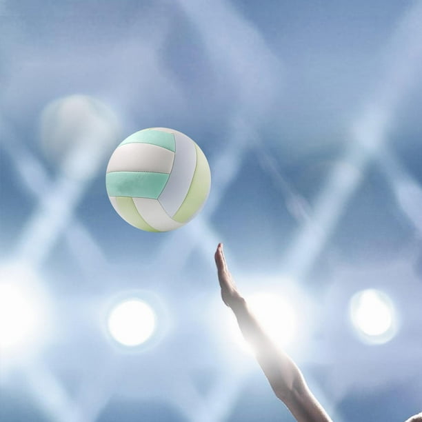 Pelota de Voleibol Perfecl Tamaño 5 Oficial Tacto Suave Azul