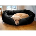 thumbnail image 2 of Majestic Pet Poly/Cotton Bagel Pet Bed for Dogs, Calming Dog Bed Washable, Large, Green, 2 of 6
