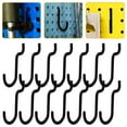 thumbnail image 1 of ETHZZLE 30pcs Pegboard Tool Organizer Heavy Duty Iron for Workshop Use and Efficiency, 1 of 8