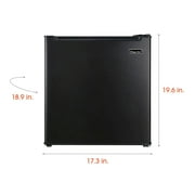 Magic Chef 1.7 cu. ft. Mini Fridge in Black MCR170BE