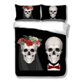thumbnail image 1 of Juego de cama boda calavera, 1 of 6