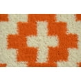 thumbnail image 4 of Garland Rug Southwest Polypropylene Orange/Ivory Indoor Area Rug, 5' x 7', 4 of 5