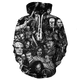 thumbnail image 5 of Nuevas sudaderas con capucha para hombre, sudaderas con estampado de payaso de película de terror, sudaderas con capucha de moda con estampado 3D, tendencia urbana de otoño, ropa para hombre de gran t, 5 of 5