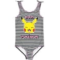 thumbnail image 1 of Pokemon Fille Pikachu Noir 1 Pce Maillot de Bain (11-12 Ans), 1 of 5