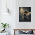 thumbnail image 3 of JEUXUS Flying Angel Drawing Angel Wings White Feathers Surreal Poster Canvas Painting Posters and Prints Wall Art Pictures for Living Room Bedroom Decor, 3 of 4