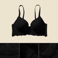 thumbnail image 6 of Womens Bras Underwire Push Up Bras for Women Lace Splice Lightly Lined Casual Everyday Underwear Tshirt Bra, 6 of 6