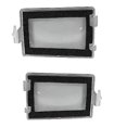 thumbnail image 3 of 1 Pair Rear License Plate Light Lens for Jeep for Grand for Cherokee 2005-2024 68020954AB68020955AB-Good, 3 of 5