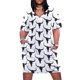 thumbnail image 2 of Longhorn vestido holgado con bolsillos para mujer vestido elegante con calavera, 2 of 7