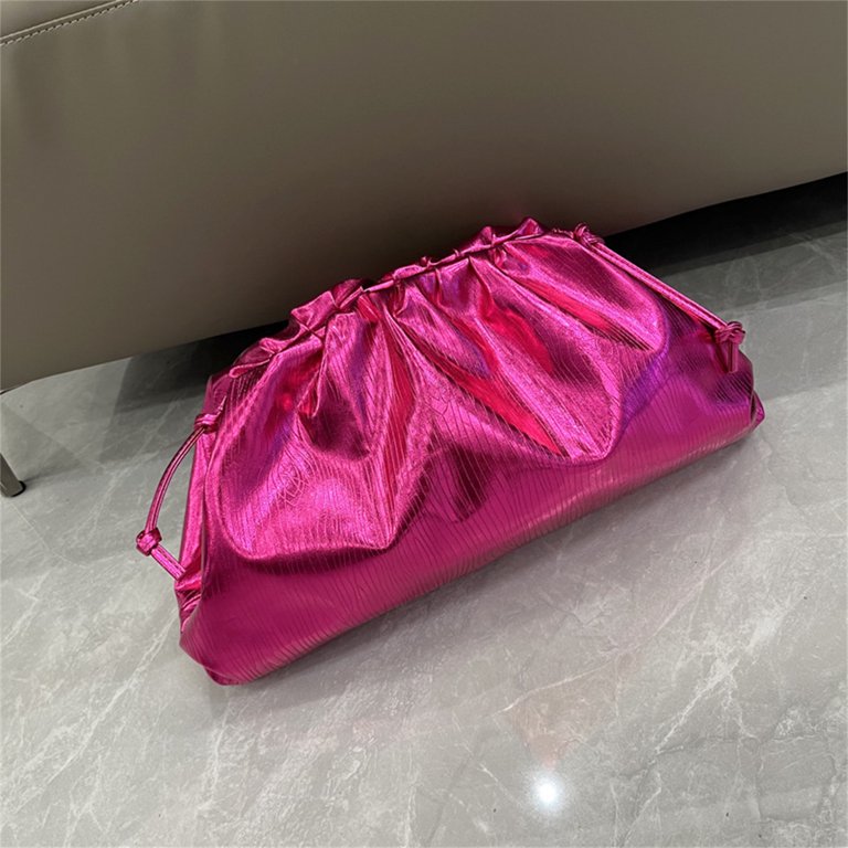 Gxamz Ruched Cloud Shoulder Purse and Dumpling Bag for Women Crossbody  Handbag with Removable Shoulder Strap