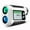 White, variant on 1000Yard Laser Rangefinder - USB Rechargeable, Voice, Slope, Vibration for Golf Hunting Disc Golf - Multi-Mode Dual Unit (M/Yard/Ft)