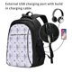 thumbnail image 2 of Fotbe Stripes and Sprigs of Lavender Mochila con Estampado y Puerto USB para Hombre y Mujer, Mochila Antirrobo, Mochila de Viaje, Mochila Escolar, Mochila Universitaria, 2 of 7
