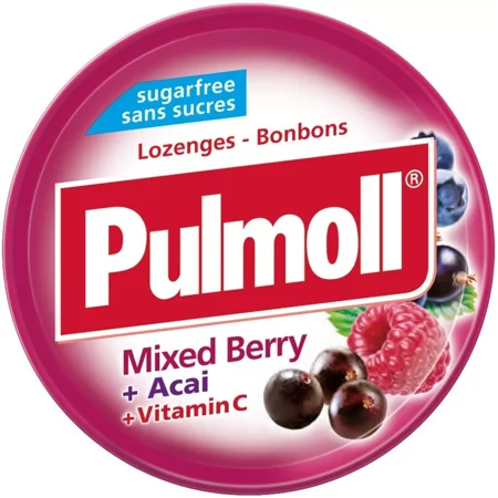 Pulmoll Lozenges Mixed Berry 75G