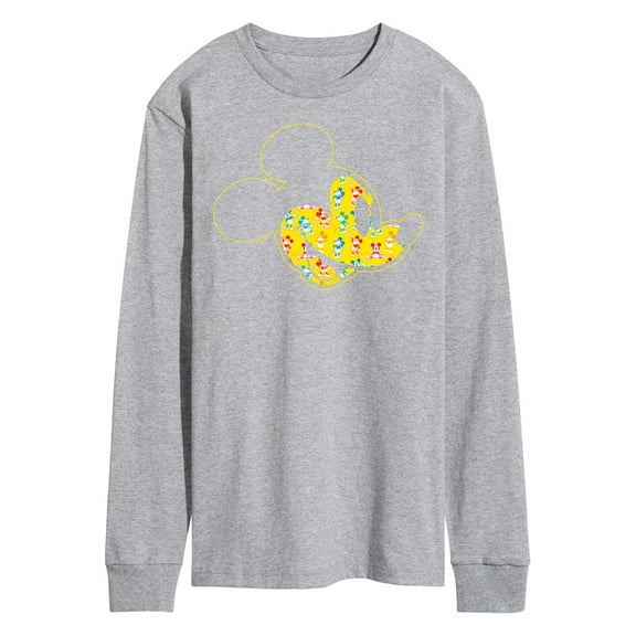 Mickey & Friends - Mickey Mouse Multicolor Art - Men's Long Sleeve T-Shirt