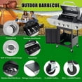 thumbnail image 3 of S-HOME 3 Burner Outdoor Propane Grill with Side Burner, 37000 BTU Stainless Steel Perfect for Garden and Patio Cooking, 3 of 19