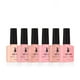 thumbnail image 3 of Esmaltes para Uñas Mussa Gelish Semipermanente 10 ml x 6 unidades Base Francesa, 3 of 5