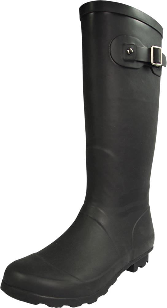 NORTY Womens Mid-Calf 13 inch Female Rain Boots Size 11 - Walmart.com