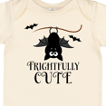 thumbnail image 4 of Inktastic Halloween Bat Frightfully Cute Holiday Boys or Girls Baby Bodysuit, 4 of 5