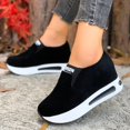 thumbnail image 5 of Willtoo Breathable Slip On Walking Shoes Soft Sole Lightweight Casual Sneakers with Arch Support Non Slip Comfort Insoles Black, 5 of 5