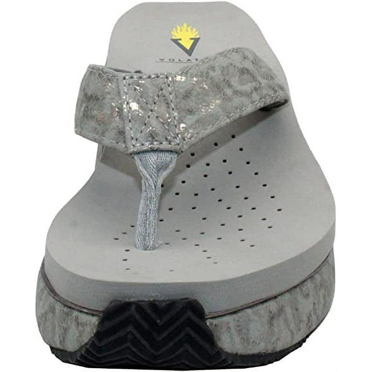 Volatile top thong sandals
