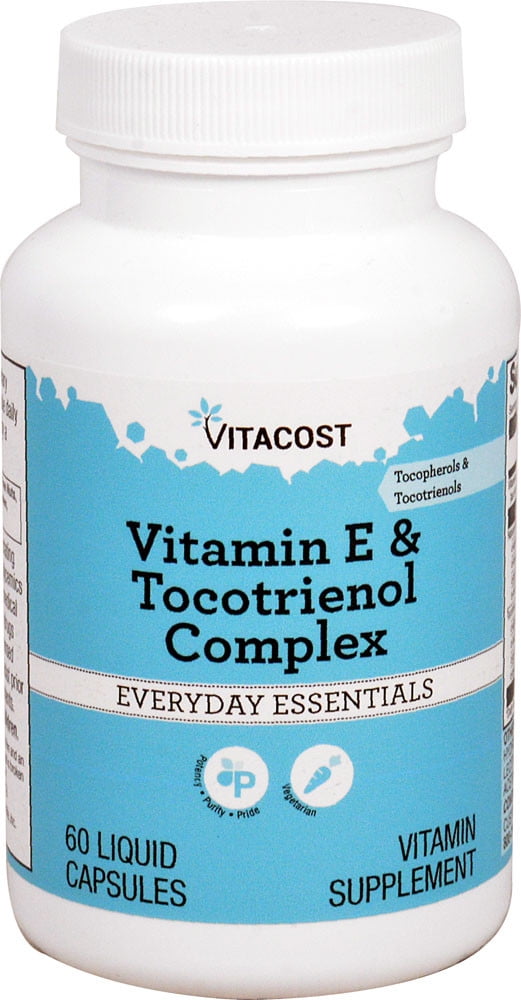 Vitamin E & Tocotrienol Complex 60 Liquid Capsules