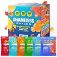 thumbnail image 1 of Snacks Candy Carnival - Healthy Low Sugar Snacks with Pineapple, Mango, Orange, Strawberry & Cola Gummies - Vegan, Gluten-Free, Low-Calorie Candy Variety Pack, 1 of 5