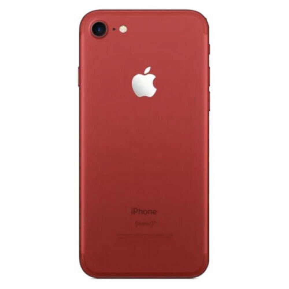 Apple iPhone 7 Plus Red 128GB Unlocked, Refurbished, Dual 12MP