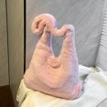 thumbnail image 4 of Bolso Hombro para Mujer Mano Y Esponjoso Compras Suave Gran Capacidad, 4 of 9