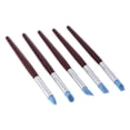 thumbnail image 4 of 5pcs Rubber Paint Brushes Clay Tools for Sculpture Pottery Color Shaping Blending Drawing Modeling Remove Fingerprints, 4 of 5