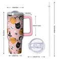 thumbnail image 2 of 30oz Halloween Tumbler with Handle, Skull Candy Bat | Print | Halloween Gifts for Women & Girls | with Lids and Straws | Stainless Steel Insulated | Travel Coffee Mug, 2 of 5