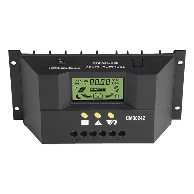 Regulador de carga solar, Panel solar inteligente PWM Controlador de carga solar USB dual Controlador de carga solar El mejor de su clase