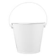 thumbnail image 1 of SUTENGDA Small Metal Buckets With Handle For Classroom Party And Decorative Use Ideal Grease Catcher For Grill White Tin Pails For Oil Collection, 1 of 8