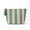 Z1-Green, variant on Linnome Four Fold Striped Toiletry Bag Large Capacity Dry and Wet Separation Cosmetic Storager for Travel Portable 11.02x7.48 Inch