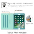 thumbnail image 3 of Fintie Folio Case with Pocket for iPad 9.7 2018 2017 / iPad Air 2 / iPad Air 1 - [Corner Protection] Multi-Angle Viewing Cover w/ Auto Wake/Sleep for iPad 6th / 5th Generation, 3 of 7