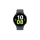 thumbnail image 2 of SAMSUNG Galaxy Watch 5 44 mm Bluetooth Smartwatch con Cuerpo, Salud, Fitness y sueño, batería Mejorada, Vidrio de Zafiro, Seguimiento GPS Mejorado, versión Estadounidense, Gris (reacondicionado), 2 of 5