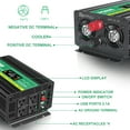 thumbnail image 3 of JIGUUN JIG-02 12 V 1000W Continuous 2000W Surge Power Inverter LCD display, 3 of 11