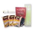 thumbnail image 4 of Secret Pantry Boba Milk Tea DIY Kit 12-Pc. (5 DeDe Boba Milk Tea, 1 WFY Instant Black Tapioca Pearls,  5 Boba Straws,  1 Bubble Tea Magnet), 4 of 11